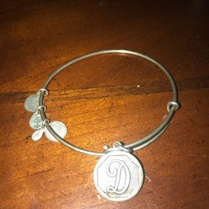 “D” Alex and Ani Bangle bracelet